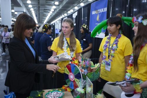 VEI Youth Business Summit on Aoril 12, 2024 at The Jacob Javits Convention Center.