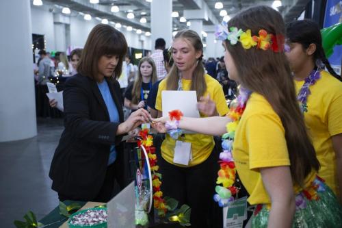VEI Youth Business Summit on Aoril 12, 2024 at The Jacob Javits Convention Center.