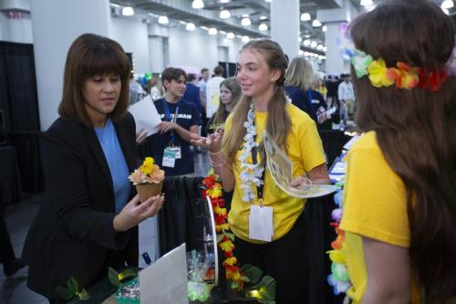 VEI Youth Business Summit on Aoril 12, 2024 at The Jacob Javits Convention Center.