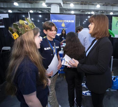 VEI Youth Business Summit on Aoril 12, 2024 at The Jacob Javits Convention Center.