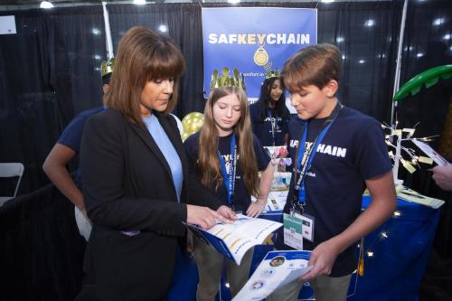 VEI Youth Business Summit on Aoril 12, 2024 at The Jacob Javits Convention Center.