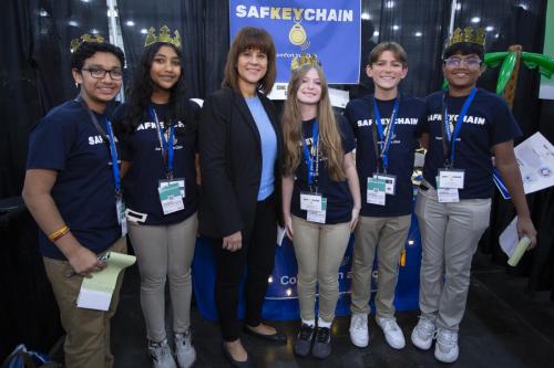 VEI Youth Business Summit on Aoril 12, 2024 at The Jacob Javits Convention Center.