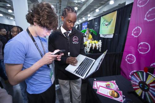 VEI Youth Business Summit on Aoril 12, 2024 at The Jacob Javits Convention Center.