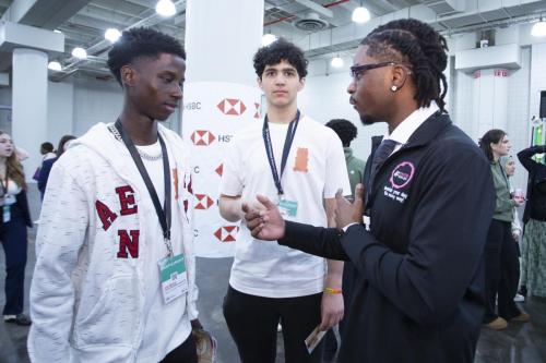 VEI Youth Business Summit on Aoril 12, 2024 at The Jacob Javits Convention Center.
