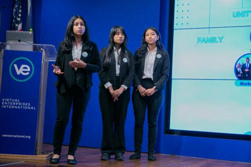 VEI Youth Business Summit on April 18 2023 at the United Federation of Teachers.