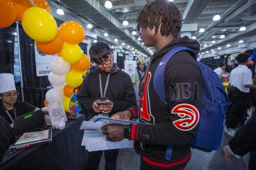 VEI Youth Business Summit on Aoril 12, 2024 at The Jacob Javits Convention Center.