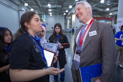 VEI Youth Business Summit on Aoril 12, 2024 at The Jacob Javits Convention Center.