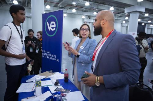 VEI Youth Business Summit on Aoril 12, 2024 at The Jacob Javits Convention Center.