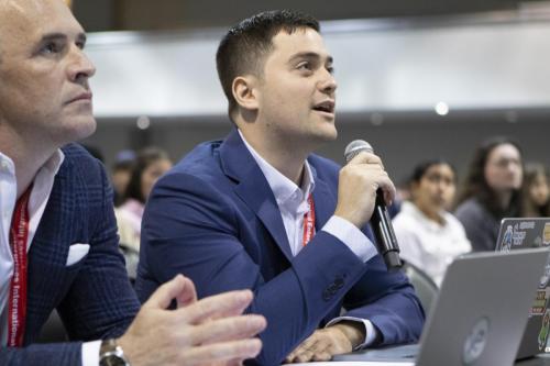 VEI Youth Business Summit on Aoril 12, 2024 at The Jacob Javits Convention Center.