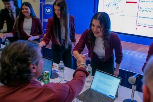 VEI Youth Business Summit on April 18 2023 at the United Federation of Teachers.