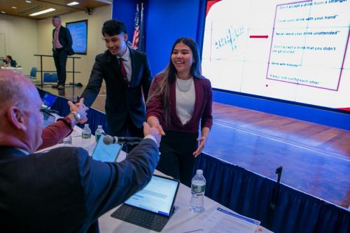VEI Youth Business Summit on April 18 2023 at the United Federation of Teachers.