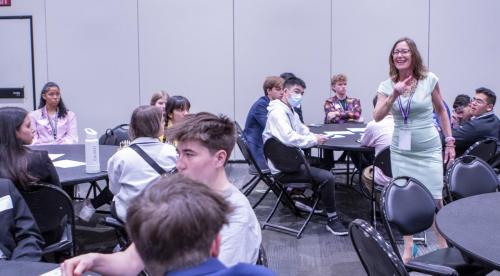 VEI Youth Business Summit on Aoril 12, 2024 at The Jacob Javits Convention Center.