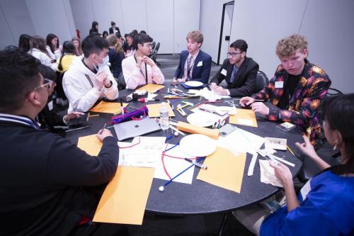 VEI Youth Business Summit on Aoril 12, 2024 at The Jacob Javits Convention Center.