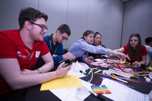 VEI Youth Business Summit on Aoril 12, 2024 at The Jacob Javits Convention Center.