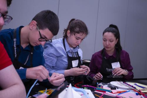 VEI Youth Business Summit on Aoril 12, 2024 at The Jacob Javits Convention Center.