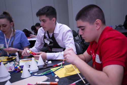 VEI Youth Business Summit on Aoril 12, 2024 at The Jacob Javits Convention Center.