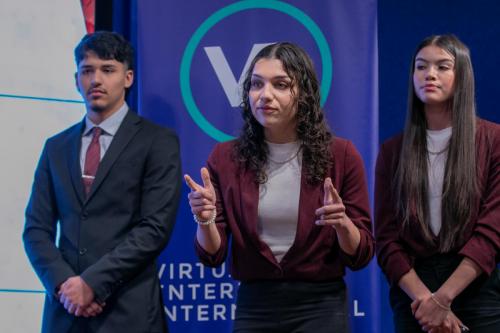 VEI Youth Business Summit on April 18 2023 at the United Federation of Teachers.