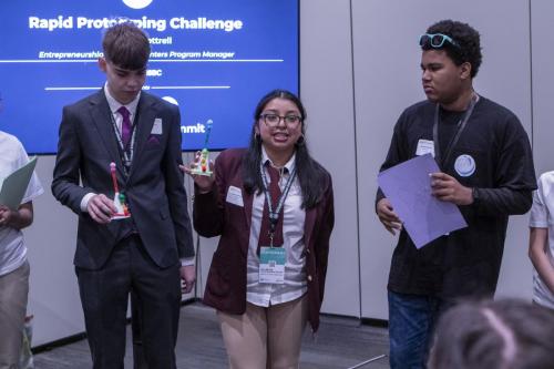 VEI Youth Business Summit on Aoril 12, 2024 at The Jacob Javits Convention Center.