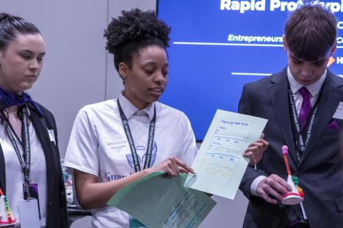 VEI Youth Business Summit on Aoril 12, 2024 at The Jacob Javits Convention Center.