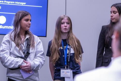 VEI Youth Business Summit on Aoril 12, 2024 at The Jacob Javits Convention Center.