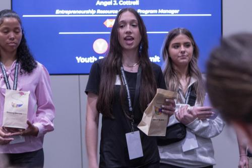 VEI Youth Business Summit on Aoril 12, 2024 at The Jacob Javits Convention Center.