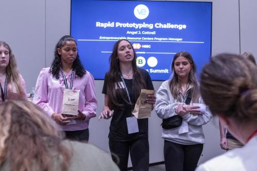 VEI Youth Business Summit on Aoril 12, 2024 at The Jacob Javits Convention Center.