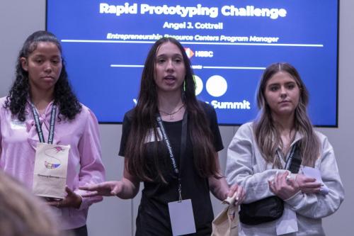 VEI Youth Business Summit on Aoril 12, 2024 at The Jacob Javits Convention Center.