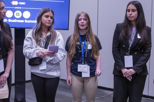 VEI Youth Business Summit on Aoril 12, 2024 at The Jacob Javits Convention Center.