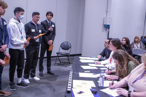 VEI Youth Business Summit on Aoril 12, 2024 at The Jacob Javits Convention Center.