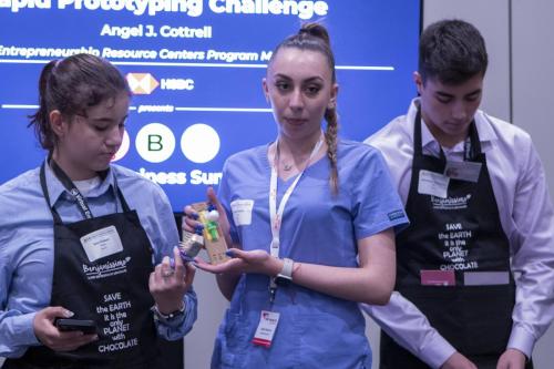 VEI Youth Business Summit on Aoril 12, 2024 at The Jacob Javits Convention Center.
