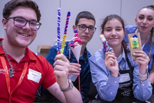 VEI Youth Business Summit on Aoril 12, 2024 at The Jacob Javits Convention Center.