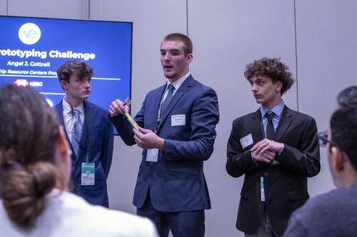 VEI Youth Business Summit on Aoril 12, 2024 at The Jacob Javits Convention Center.