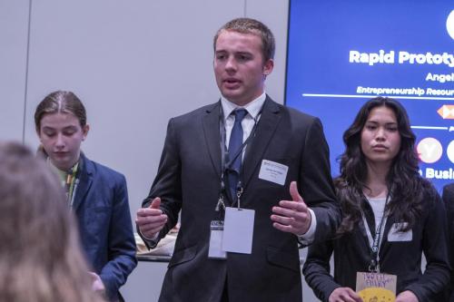 VEI Youth Business Summit on Aoril 12, 2024 at The Jacob Javits Convention Center.