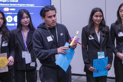 VEI Youth Business Summit on Aoril 12, 2024 at The Jacob Javits Convention Center.