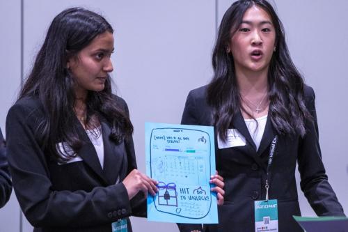 VEI Youth Business Summit on Aoril 12, 2024 at The Jacob Javits Convention Center.