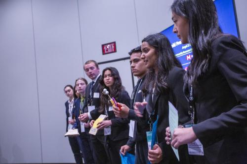 VEI Youth Business Summit on Aoril 12, 2024 at The Jacob Javits Convention Center.