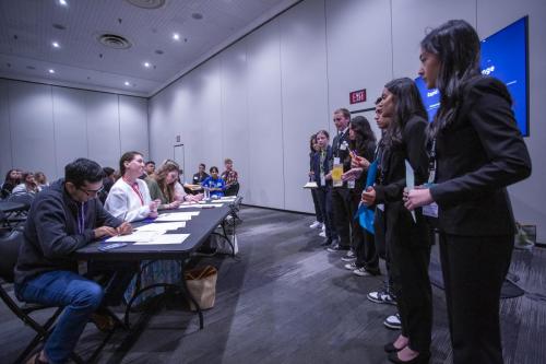 VEI Youth Business Summit on Aoril 12, 2024 at The Jacob Javits Convention Center.