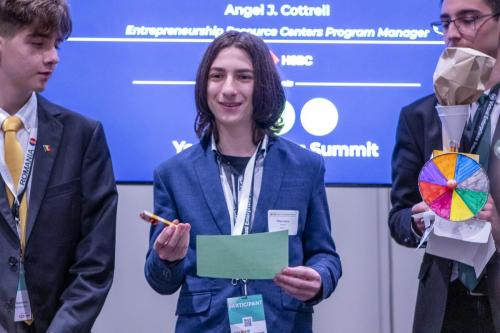VEI Youth Business Summit on Aoril 12, 2024 at The Jacob Javits Convention Center.