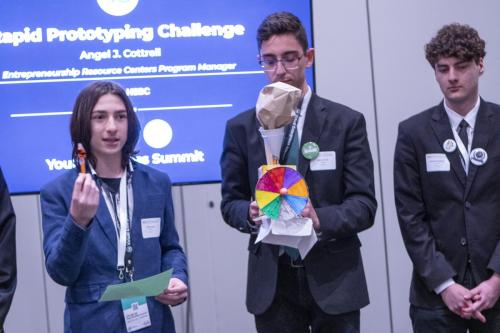 VEI Youth Business Summit on Aoril 12, 2024 at The Jacob Javits Convention Center.