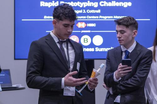 VEI Youth Business Summit on Aoril 12, 2024 at The Jacob Javits Convention Center.