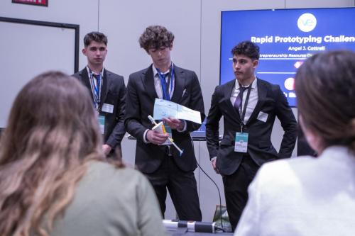 VEI Youth Business Summit on Aoril 12, 2024 at The Jacob Javits Convention Center.