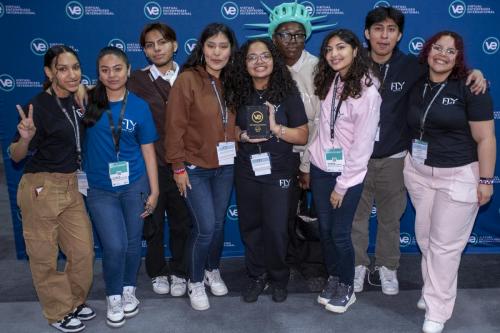 VEI Youth Business Summit on Aoril 12, 2024 at The Jacob Javits Convention Center.