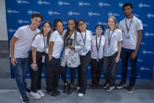 VEI Youth Business Summit on Aoril 12, 2024 at The Jacob Javits Convention Center.